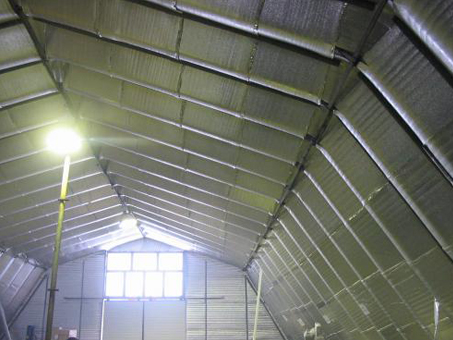 Ангары, склады, гаражи, промышленные здания теплоизоляция изоляция шумоизоляция Фольгопласт
