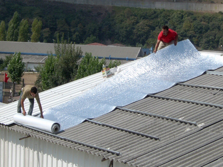 Крыши плоские и наклонные теплоизоляция изоляция шумоизоляция Фольгопласт